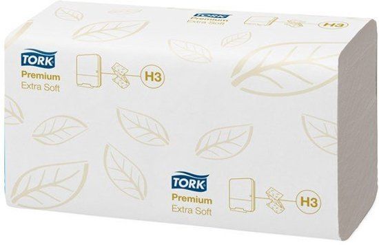 Tork - Tork Extra Zachte Zvouw Handdoek 2laags Wit H3 Premium