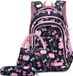 Unyqoos® Sac à dos pour filles et enfants – grande capacité, sac à dos de sport et de loisirs, conception confortable, disponible en différentes couleurs