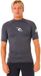 Rip Curl Waves UPF Korte Mouw Rash Guard Hommes XL Gris