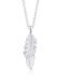 Elli Dames Halsketting Feder Bohemian Beach Gypsy 925 Zilver 80 cm