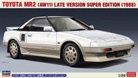 Hasegawa Toyota MR2 (AW11) Late Version Super Edition 1988 Plastic Modelbouwkit - 1:24