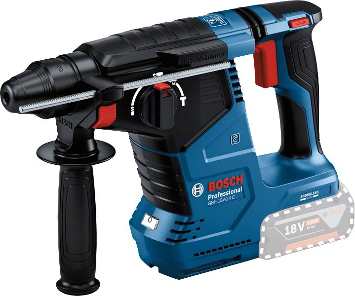Bosch GBH 18V-24 C Professional Accu Boorhamer - 0611923000