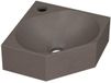 INK - Hoekfontein Quartz met 1 Kraangat - 270x270x100 mm - Quartz Beton