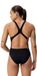 Speedo Dames Badpak Placement Printed Powerback Zwart/Blauw
