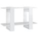 VidaXL Boekenkast/kamerscherm 80x30x51 cm hoogglans wit