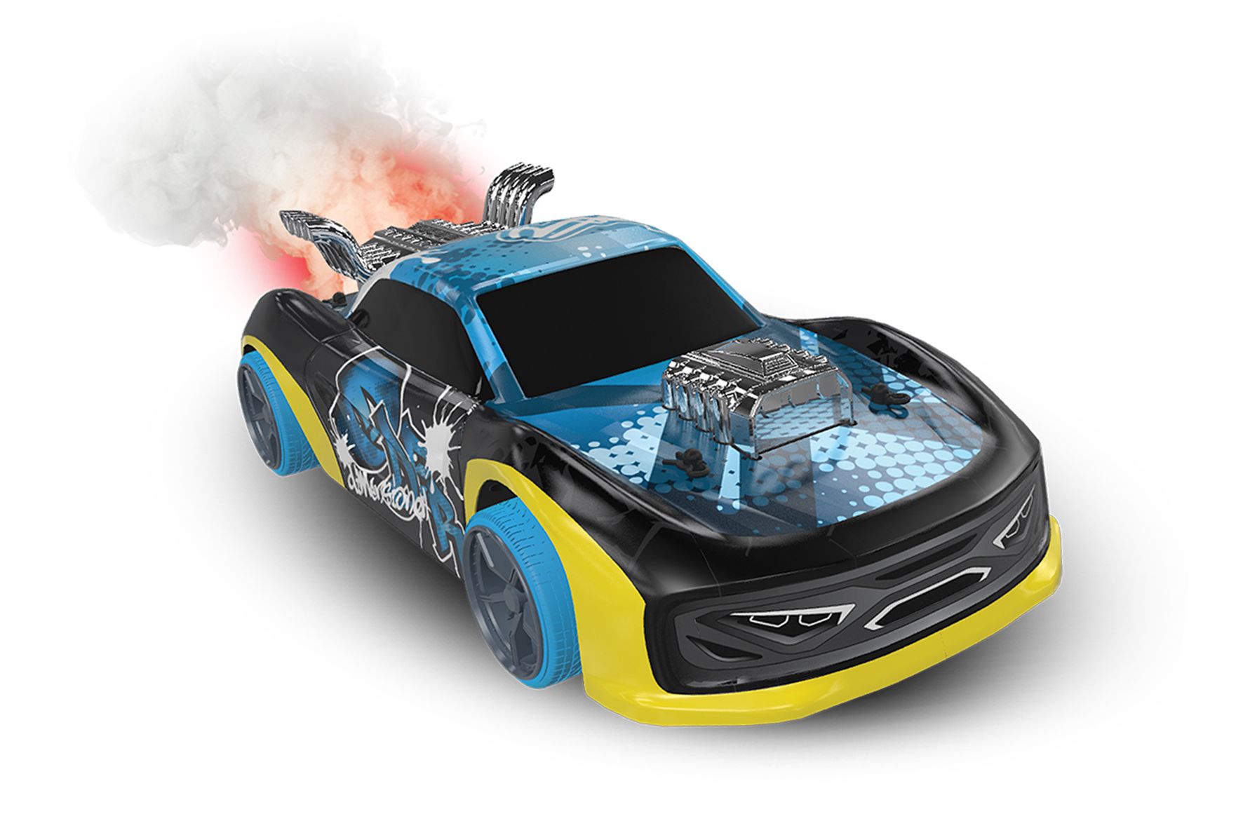 Exost RC Xmoke Streetcar - 1:14 RC Car - Electric - 2.4 GHz - Ready to Run