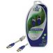 HQ SV-400-0.7 HDMI kabel 0,75 m HDMI Type A (Standaard) Blauw, Grijs