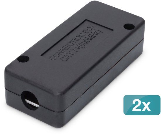 Digitus Netwerk Adapter CAT 7 Zwart
