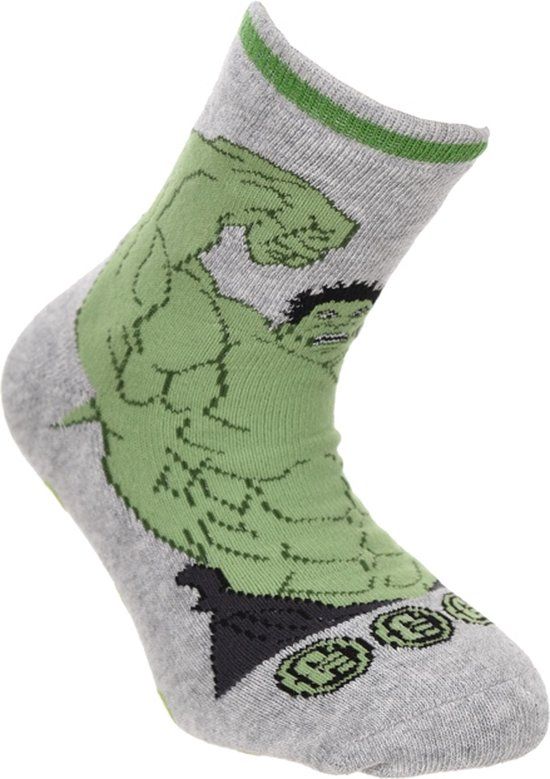 Marvel Avengers Anti-Slip Socks - Kids - Size 23/26 - Grey