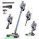 Aspirateur sans fil, 45 kPa, 50 minutes d'autonomie, 3-en-1, sans sac, bleu