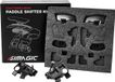 SIMAGIC S410 - Gaming Shifter - Dubbele Magnetische Paddle Shifters - Metaal en Carbon
