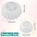 Unyqoos® set de 2 moules en silicone – formes de coulée flexibles pour bougies et pots de fleurs, résistant à la chaleur, idéal pour la résine époxy, la décoration DIY et les cadeaux