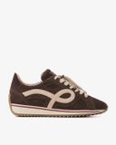 VIA VAI Mikki Eve Sneakers Dames - Suède - Bruin - Maat 38