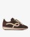 VIA VAI Mikki Eve Sneakers Dames - Suède - Bruin - Maat 38