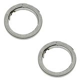 cyclingcolors 2 x uitlaatafdichting 31 mm x 40 mm x 3 mm scooter motorfiets bromfiets mofa mokick uitlaat afdichting
