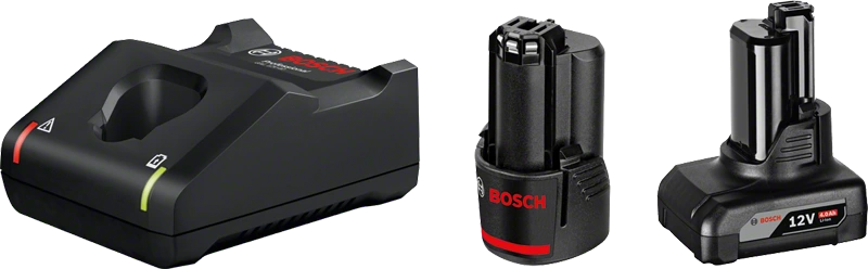 Bosch 12V Accu Set - 2.0Ah + 4.0Ah + Oplader