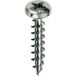 Mustad Vis Panelvit - Tête Cylindrique - Pz2 - Filetage Total - Ø4x20mm - Boîte de 500 - Pvaczc400200c8c