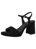 Tamaris Sandalen met riem zwart