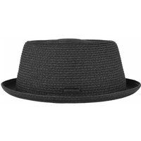 Stetson Pork Pie Black Toyo Hat - Black