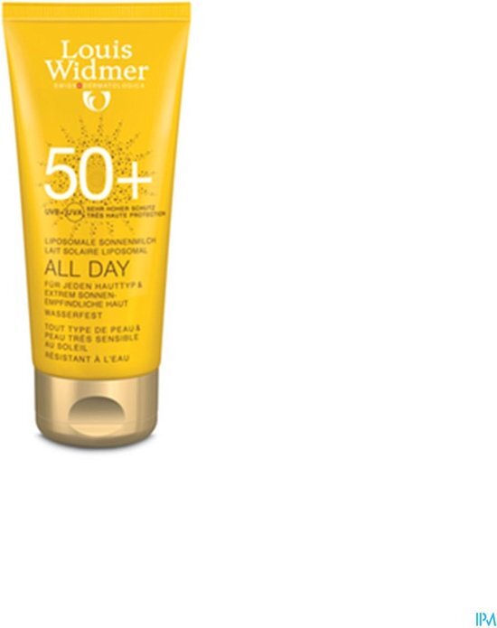 Widmer Sun All Day SPF50+ N/parf Tube 100ml