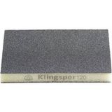 Klingspor 244379 SW 502 éponges abrasives, grain de carbure de silicium 220 96 x 123 x 12,5 mm 100 pièce(s)