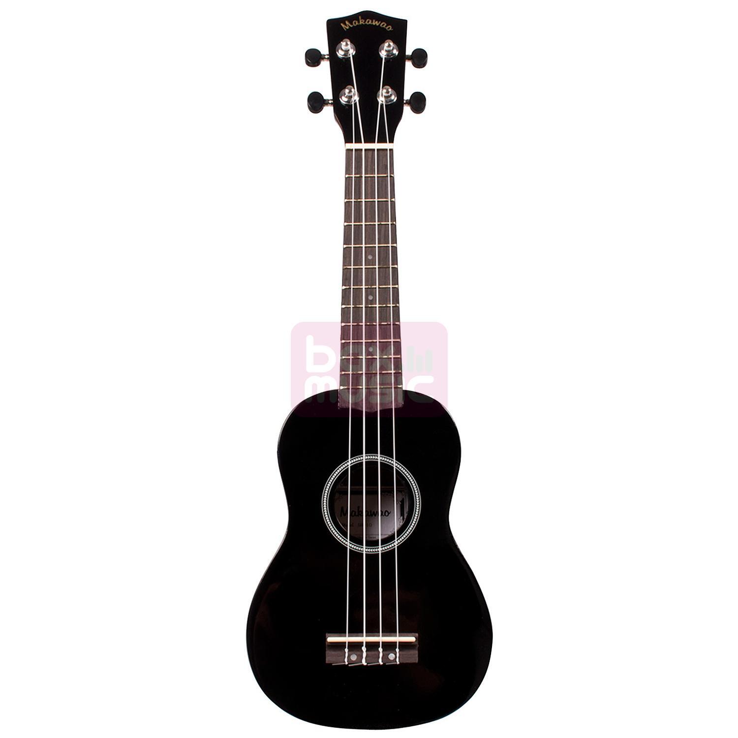 Makawao UK-10BK sopraan ukelele zwart