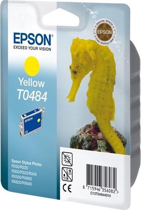 Epson T048440 - Inktcartridge - Geel - Origineel