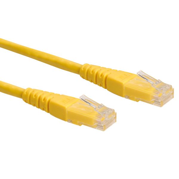 ROLINE Cat.6 UTP Patch Cable - 1m - Yellow