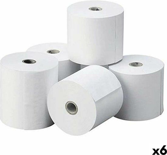 Thermische Papierrol 80 x 80 x 12 mm - 48 Stuks - Wit