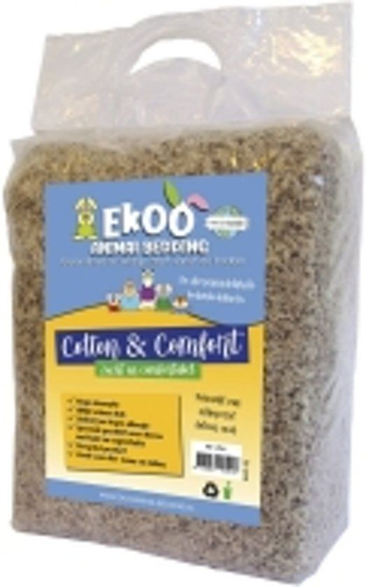Ekoo Animal Bedding Cotton & Comfort - 40 L - 8715144999494