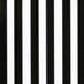Merkloos / Sans marque KH Inpakpapier Wit- Zwarte Strepen – 30 cm × 200 m – 80 g/m² glanzend