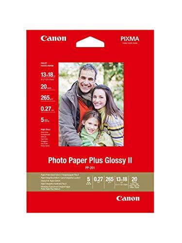 Canon 2311B018 PP-201 plus fotopapier 260 g/m2 5x7 inch 20 vellen pak