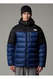 The North Face Kalix Down Hoodie Isolatiejas Heren Shady Blue - TNF Black L