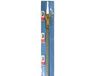 Opti Prym Ritssluiting Metaal 6mm Goud (niet deelbaar) Azuur Blauw #235 20 cm