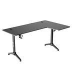 Muvip PRO1300 Gaming-tafel van koolstofvezel in L links