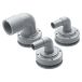 VETUS coude raccord de réservoir Ø 25 mm pour réservoir souple