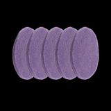 Gecko Foamed Wool Cutting pads Paars 140mm 5 Stuks