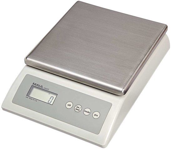 MAULcount Pakketweger met telfunctie 10kg - grijs