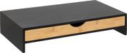 5Five Koffie cups/capsule houder - keuken spullen opzet lade - mdf hout - 47 x 25 x 10 cm - 2 compartimenten