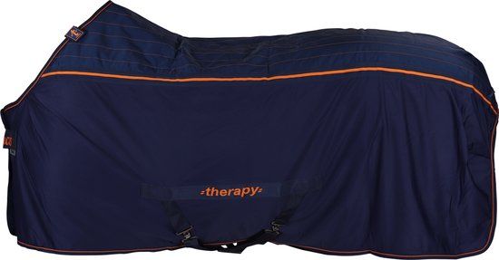 Bucas Recuptex Therapy Rug Navy/Orange - 115