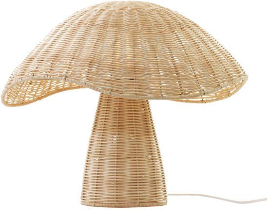 Konges Sløjd KidsDepot Boletus Tafellamp D40,5x34cm - Naturel rotan - E27