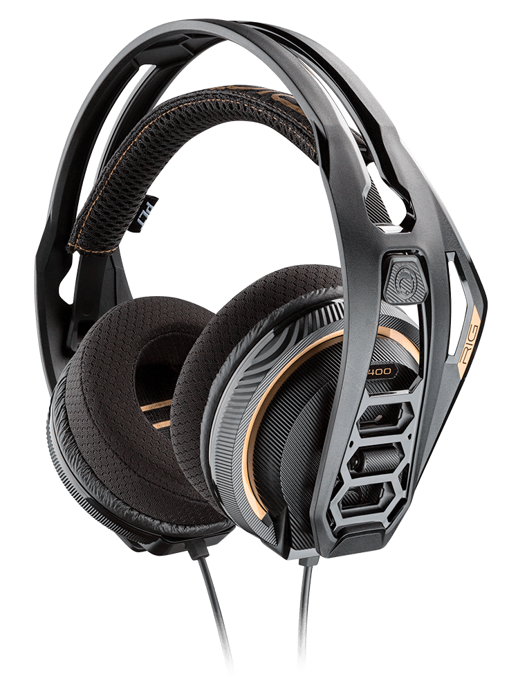 Plantronics RIG 600 - Gaming Headset - PC - Beige/Grijs/Oranje