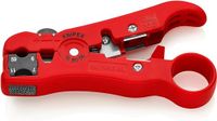KNIPEX Isolatiegereedschap voor coax- en datakabels 125 mm, 16 60 06 SB