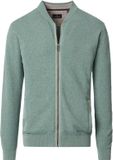 CASAMODA Vest Zip Structure Lichtgroen - Maat 3XL - Heren