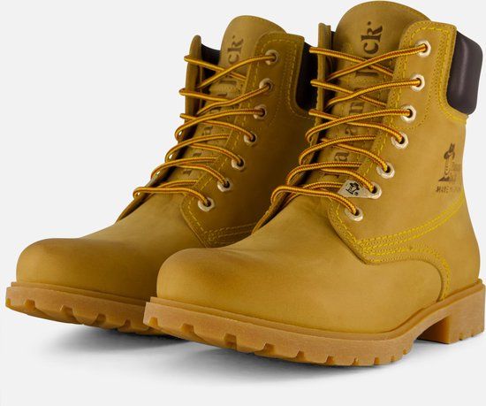 Panama Jack 03 C01 napa vintage enkellaarzen dames beige leer