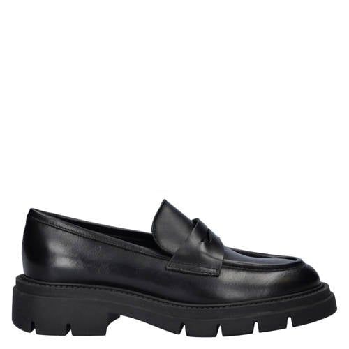 Nelson leren loafers zwart