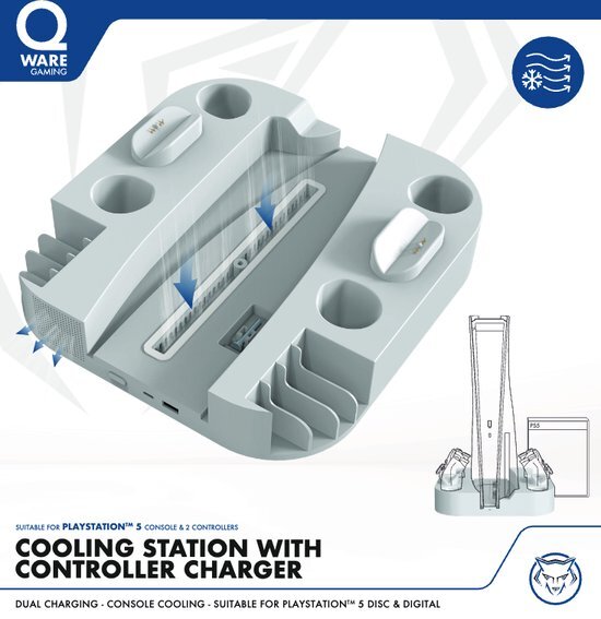 Qware Playstation 5 Cooling Station