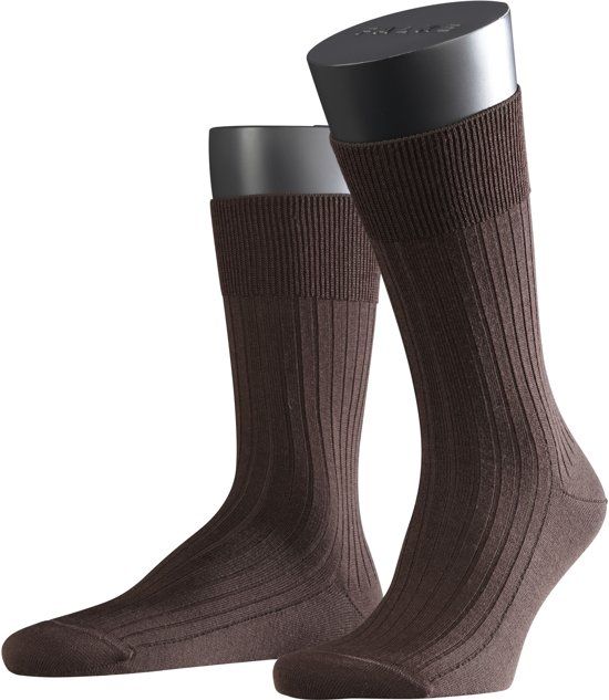 Falke Bristol Pure HerenSok 14415 - 39/40 - Beige