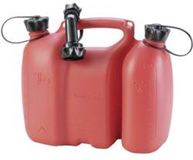 Hünersdorff Dubbele jerrycan 4.5 liter Rood