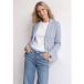 STREET ONE Blazers lichtblauw